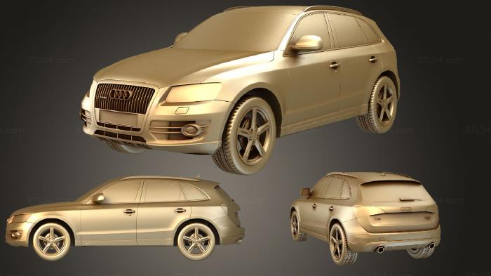 Автомобили и транспорт (Audi Q5 2008, CARS_0592) 3D модель для ЧПУ станка